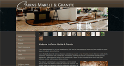 Desktop Screenshot of cairnsmarble.com